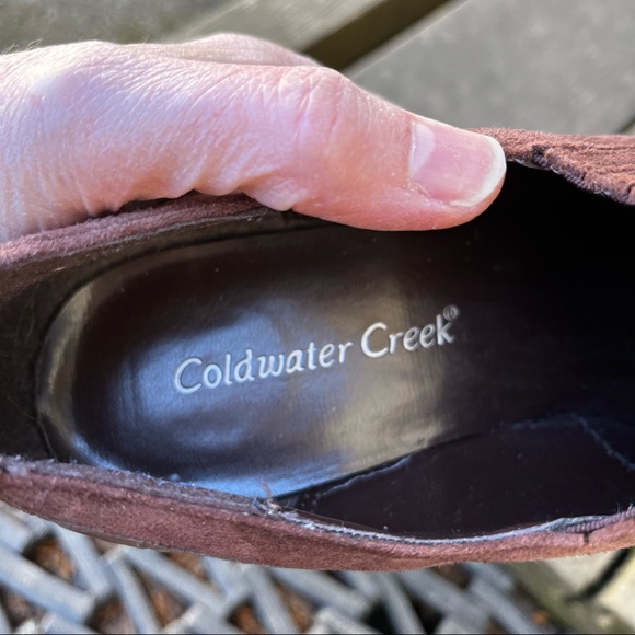 Coldwater Creek Leather Suede Ankle Western Boots Sz 9 - Picture 5 of 14